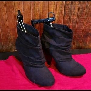 Chinese Laundry black ankle booties